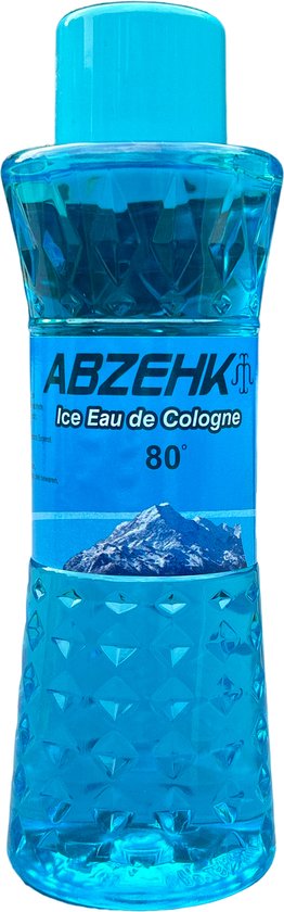 Abzehk Eau de Cologne Ice 400ml 3x + Parfumverstuiver 1x + Eau de Cologne Adige Druppel 400ml 1x - afbeelding 3