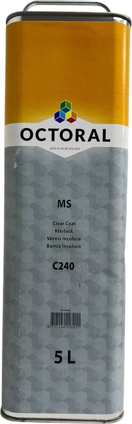 Valspar Octoral MS C240 Blanke Lak 5000ml - afbeelding 3
