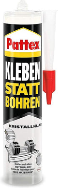 Pattex - Lijmen In Plaats Van Boren - Montagekit - Geen Schroeven En Spijkers - 290 Gram - Transparant - afbeelding 1