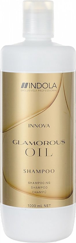 Indola Innova Glamorous Oil Shampoo-1000 ml -  vrouwen - Voor - afbeelding 2