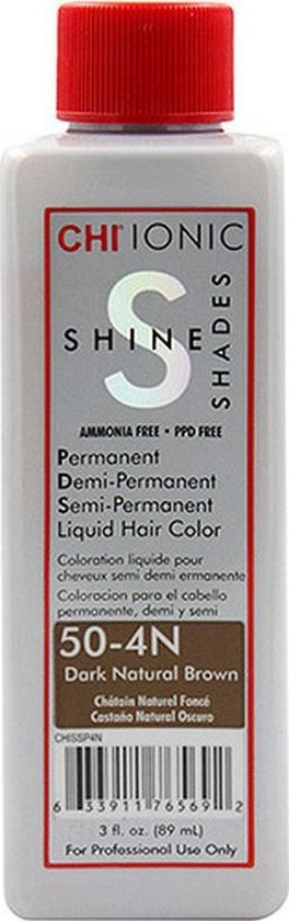 Permanente Kleur Chi Ionic Shine Shades Farouk 50-4N - afbeelding 1