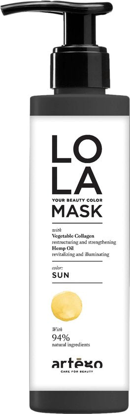 Artego Color Shine Mask Honey 200 ml - afbeelding 3