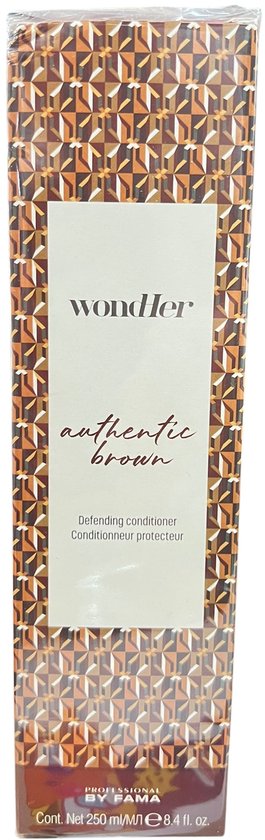 Wondher Authentic Brown Defending Conditioner 250ml - afbeelding 3