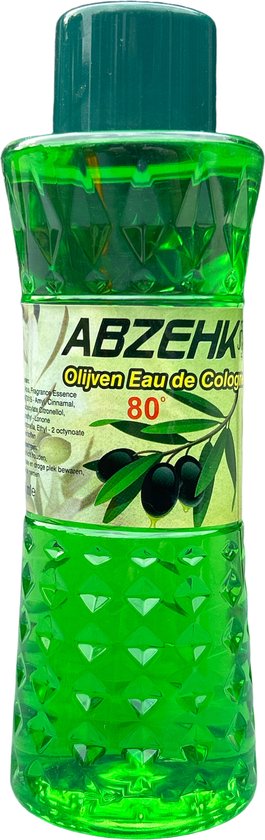 Abzehk Eau de Cologne Olijven 400ml 3x + Parfumverstuiver 2x - afbeelding 3