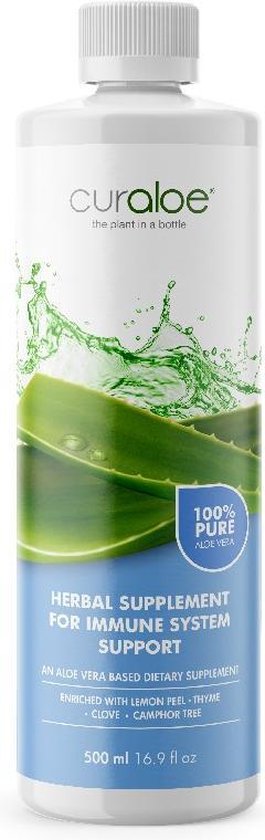 Curaloe Aloe Vera Immune System Support Juice - afbeelding 3