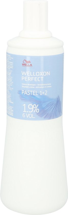 Wella Professional - Welloxon Perfect Pastel 1+2 Cream Developer 1.9% 6 Vol. - Cream Oxidation Developer - afbeelding 4