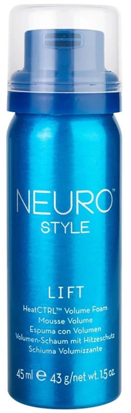 Paul Mitchell Neuro Lift Heatctrl Volume Foam 45ml - afbeelding 1