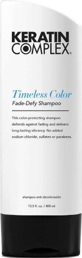 Keratin Complex Timeless Color Fade-Defy Shampoo - 400 ml- Normale shampoo - Voor Gekleurd haar - - afbeelding 1