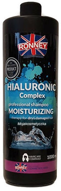Ronney - Professional Haluronic Complex Moisturizing Shampoo nawilżający szampon do włosów suchych i zniszczonych 1000ml - afbeelding 1