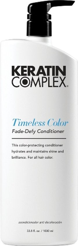 Keratin Complex Timeless Color Fade-Defy Conditioner - 1000 ml- Voor Gekleurd haar - - afbeelding 1