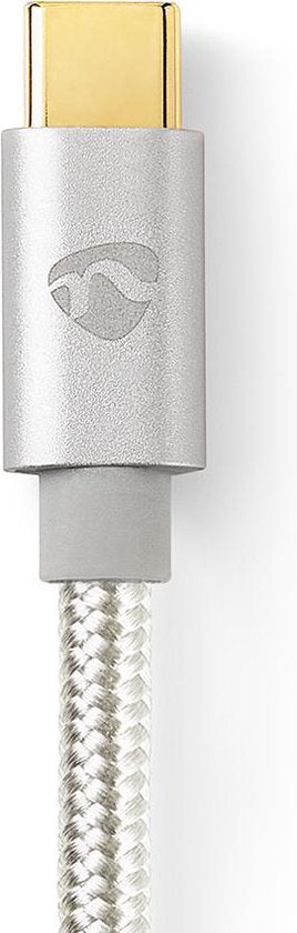 Nedis USB-kabel m 3.2 Gen 1 (3.1 Gen 1) USB C Aluminium - afbeelding 3
