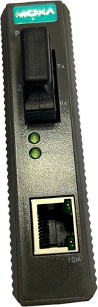 Moxa IMC-21-S-SC, 100 Mbit/s, 10/100Base-T(X), 100Base-FX, Bedraad, 40000 m, 1310 nm, -36 dBmW - afbeelding 3