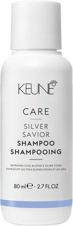 Keune - Care Silver Savior Shampoo - travel size - 80ml - Tegen gele gloed - afbeelding 2