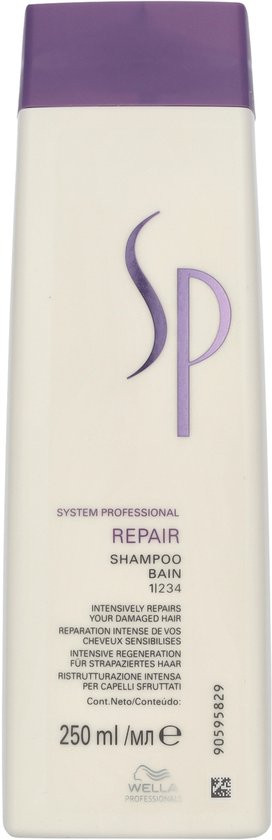 Wella Professionals SP Repair Shampoo - 250 ml - Voor zeer beschadigd en medium tot stug haar - afbeelding 7