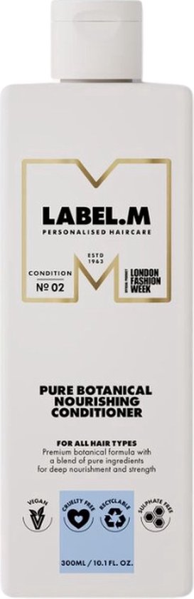 Label.M - Pure Botanical Nourishing Conditioner - 300 ml - afbeelding 1