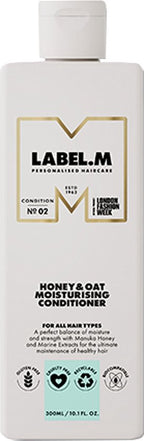 Label.M - Honey & Oat Moisturising Conditioner - 300 ml - afbeelding 1