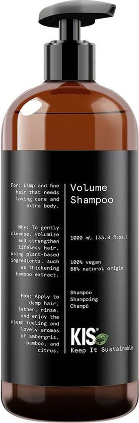 KIS - Green Volume Shampoo - 1000ml - afbeelding 1