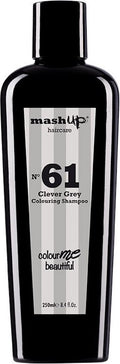 mashUp haircare Colour Me Beautiful N° 61 Clever Grey Colouring Shampoo 250ml - afbeelding 1