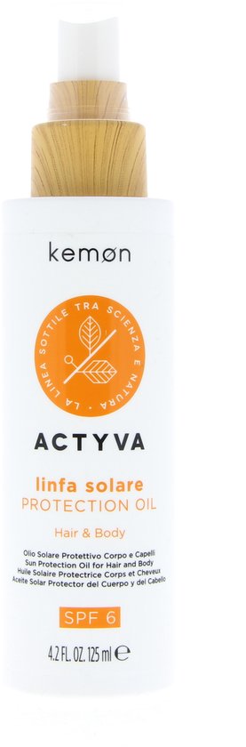 Kemon Spray Actyva Linfa Solare Protection Oil SPF6 - afbeelding 1