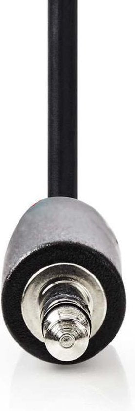 Nedis DIN-Audiokabel - DIN 5-Pins Male - 3,5 mm Male - Vernikkeld - 1.00 m - Rond - PVC - Zwart - Envelop - afbeelding 8