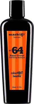 mashUp haircare Colour Me Beautiful N° 64 Happy Orange Colouring Shampoo 250ml - afbeelding 1