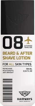 Hairways - 08 - Beard & After Shave Lotion - 100 ml - afbeelding 1