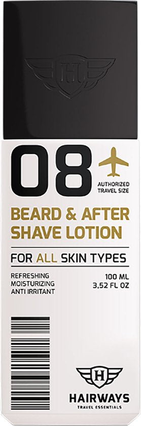 Hairways - 08 - Beard & After Shave Lotion - 100 ml - afbeelding 1