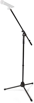 Microfoonstandaard - V-vorm - Hoogte bereik: 950-1650 mm - Maximale armlengte: 800 mm - ABS / Aluminium - Zwart - afbeelding 4
