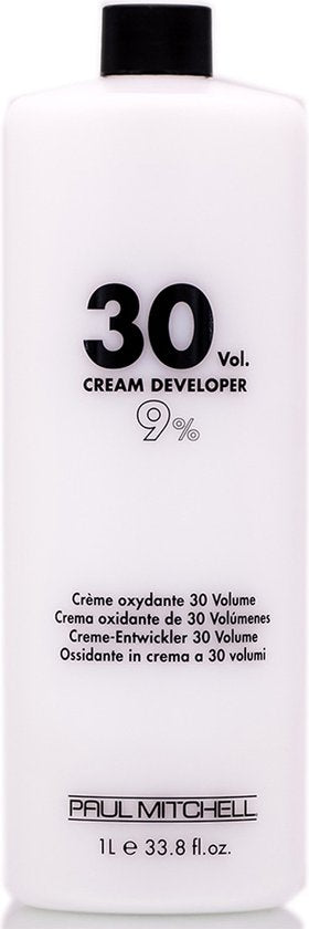 Paul Mitchell Cream Developer 30 Volume 1 Litre - afbeelding 1