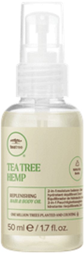 Paul Mitchell Tea Tree Hemp Hair & Body Oil 50ml - afbeelding 1