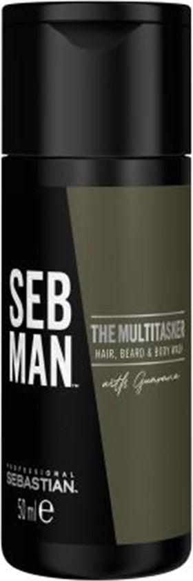SEB MAN - THE MULTITASKER 3 in 1 - Hair, Beard & Body Wash 50 ml - afbeelding 4