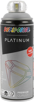 Dupli-Color platinum zijdemat lak RAL 7001 zilvergrijs - 400 ml. - afbeelding 1
