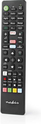 Nedis Vervangende Afstandsbediening - Geschikt voor: Sony - Vast - 1 Apparaat - Amazon Prime / Netflix Knop / Youtube Knop - Infrarood - Zwart - afbeelding 4