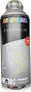 Dupli Color Platinum Grey Aluminium 400ml Top Coverage RAL 9007 voor binnen en buiten - afbeelding 1