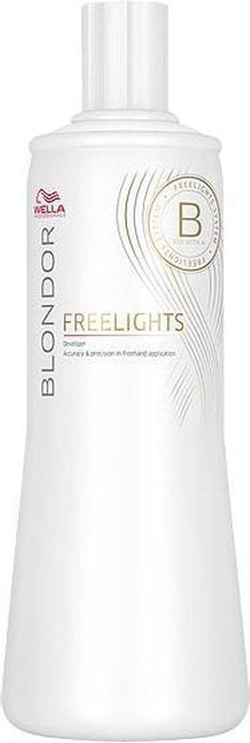 Oxiderende Haarverzorging Blondor Freelights 12% 40 Wella (1000 ml) - afbeelding 9