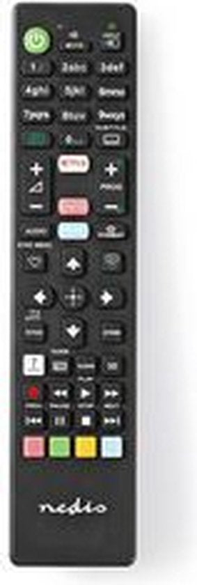 Nedis Vervangende Afstandsbediening - Geschikt voor: Sony - Vast - 1 Apparaat - Amazon Prime / Netflix Knop / Youtube Knop - Infrarood - Zwart - afbeelding 6