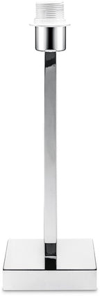Home Sweet Home - Moderne tafellamp voet Gomez voor lampenkap - chroom - 12.5/12.5/39cm - gemaakt van Metaal - geschikt voor E27 LED lichtbron - - afbeelding 9