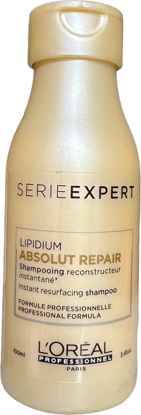 Loreal Absolute Repair Lipidium Shampoo (reisflacon) 100ml - afbeelding 1