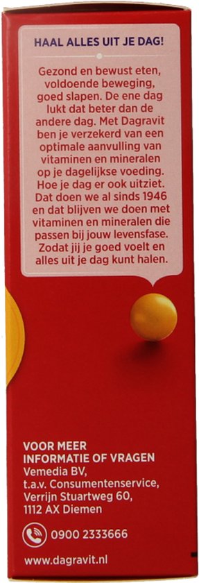 Dagravit Vitamine B Becoforte - Vitamine B3, B5, B6, B11 en B12 helpen om vermoeidheid te verminderen - 100 tabletten - afbeelding 14