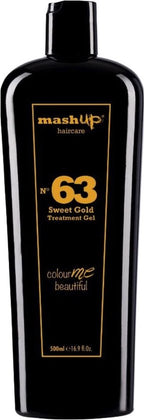 mashUp haircare Colour Me Beautiful N° 63 Sweet Gold Treatment Gel 500ml - afbeelding 1
