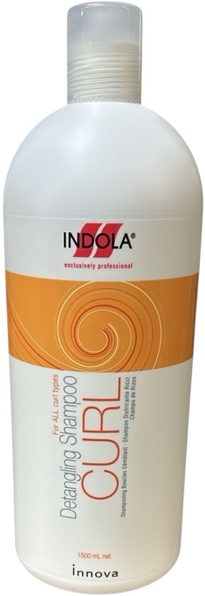 Indola Innova Curl Shampoo 1500 ml Detangling Shampoo - afbeelding 2