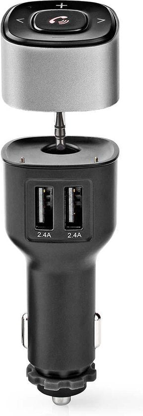 Nedis Bluetooth Multi-Adapter - Output: 1x 3,5 mm - SBC - 7 uur - Ingebouwde microfoon - Volumebediening - Automatische uitschakelfunctie - Grijs / Zwart - afbeelding 12