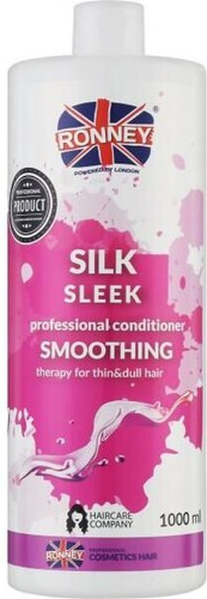 Ronney Silk Sleek Smoothing Conditioner 1000ml - afbeelding 1