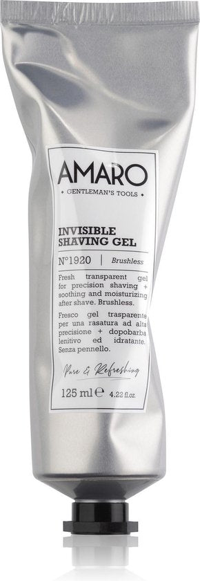 Scheergel Farmavita Amaro Nº1920 Brushless Transparant (125 ml) - afbeelding 1
