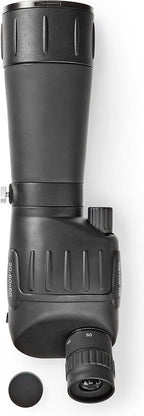 Nedis Spotting Scope - Vergrotingsbereik: 20-60 - Diameter objectieflens: 60 mm - Gezichtsveld: 38 m - Dioptrische correctie - Inclusief reistas - Zwart - afbeelding 11