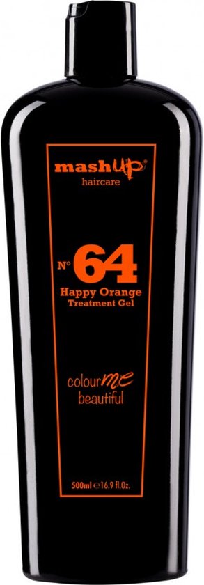 mashUp haircare Colour Me Beautiful N° 64 Happy Orange Treatment Gel 500ml - afbeelding 1