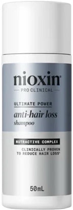 Nioxin Anti-Hairloss Shampoo 10 stuks ( TOTAAL 500ML )Reisverpakking à 50 ml- Normale shampoo - Voor Alle haartypes - afbeelding 2