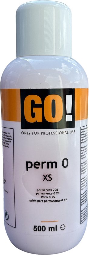 Go! perm 0 XS permanentvloeistof 500ml - afbeelding 1