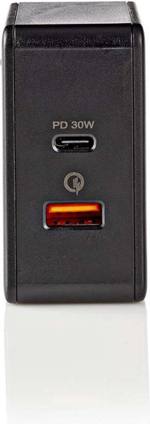 Nedis thuislader met 1 USB-C PD en 1 USB-A Quick Charge 3.0 poort - 48W - afbeelding 7