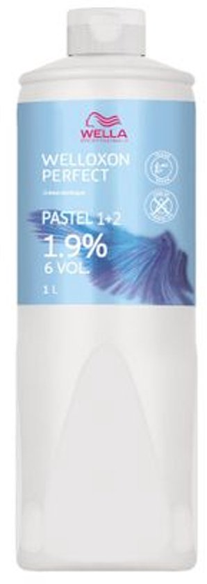 Wella Professional - Welloxon Perfect Pastel 1+2 Cream Developer 1.9% 6 Vol. - Cream Oxidation Developer - afbeelding 15